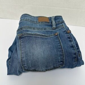 Judy Blue‎ Mid-Rise Relaxed Fit Distressed Denim Jeans Size 31 Style #8271